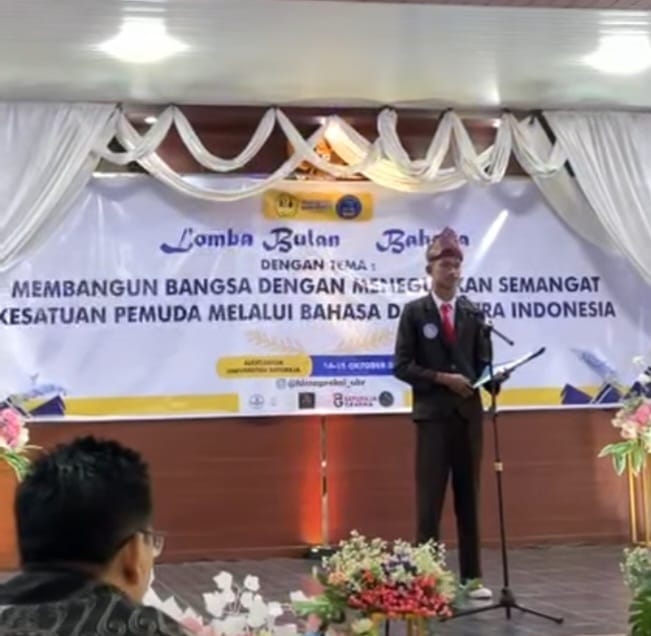 Siswa MAN 1 OKU Tunjukkan Potensi Bahasa di Lomba Pidato FKIP Unbara 2025