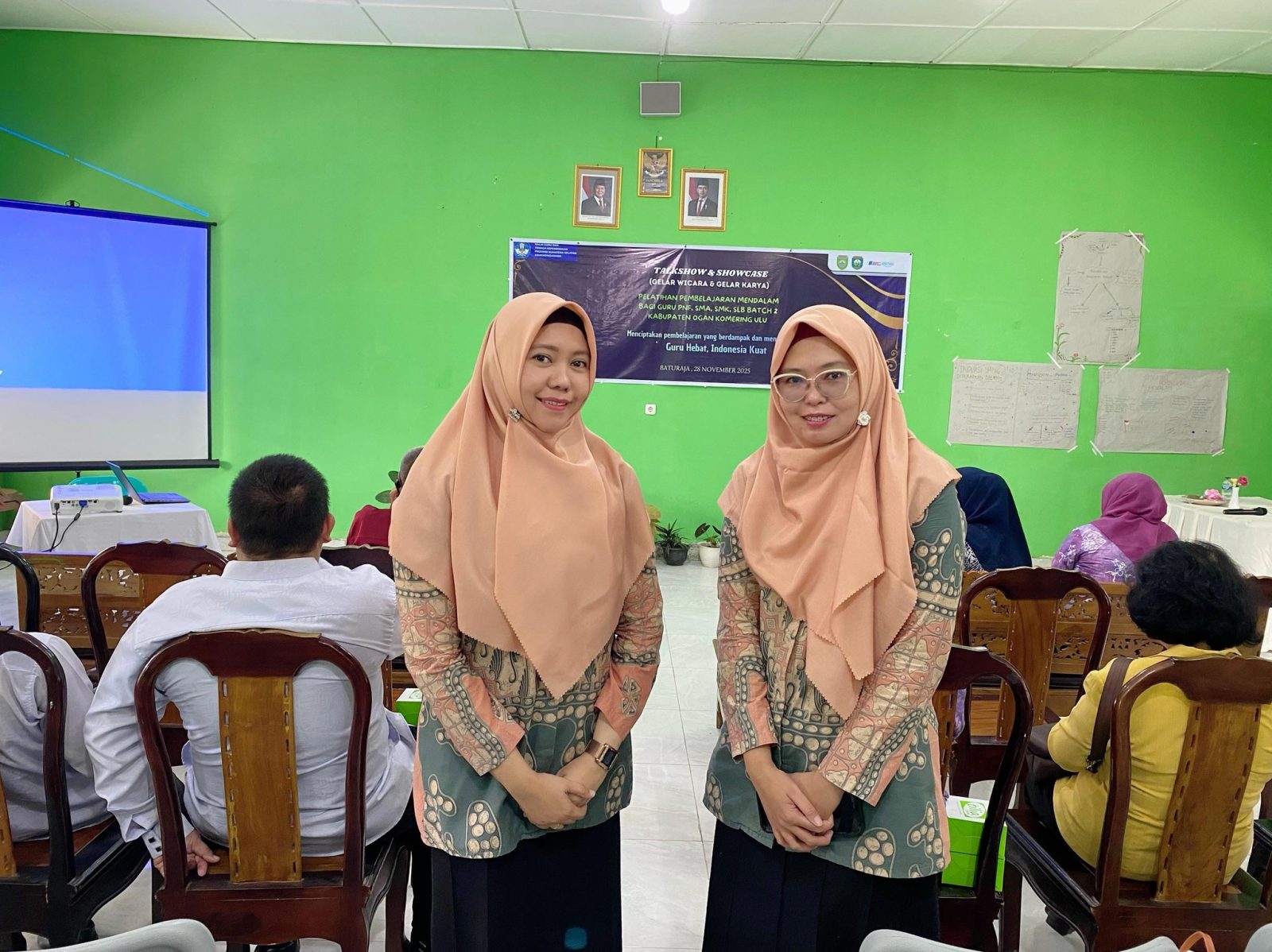 Guru MAN 1 OKU Ikuti Gelar Wicara dan Gelar Karya Pelatihan Pembelajaran Mendalam Batch II